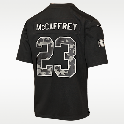 Christian McCaffrey San Francisco 49ers Salute to Service Big Kids